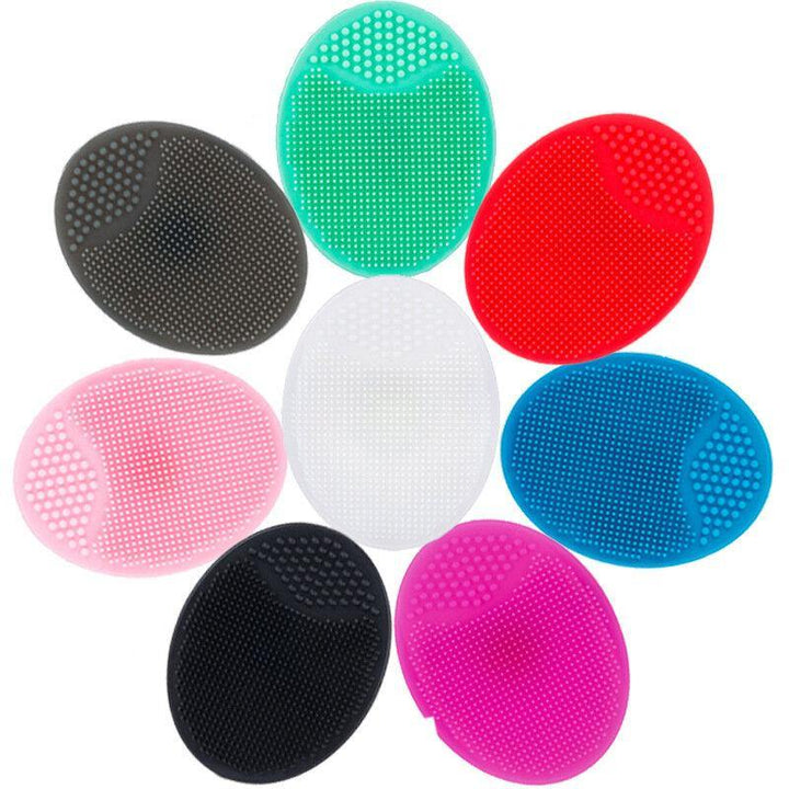 Silicone Cleansing brush Washing Pad Facial Exfoliating Blackhead Face Cleansing Brush Tool Soft Deep Cleaning Face Brush Beauty Machine - MRSLM