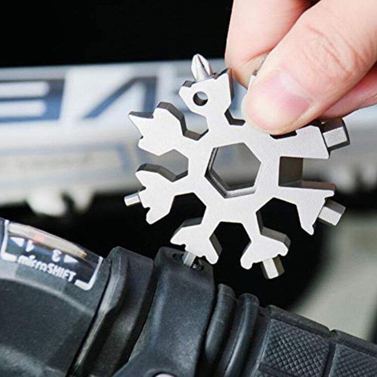 Multifunctional EDC Octagonal Snowflake Wrenches Multi Purpose Octagonal Snowflake Wrench - MRSLM