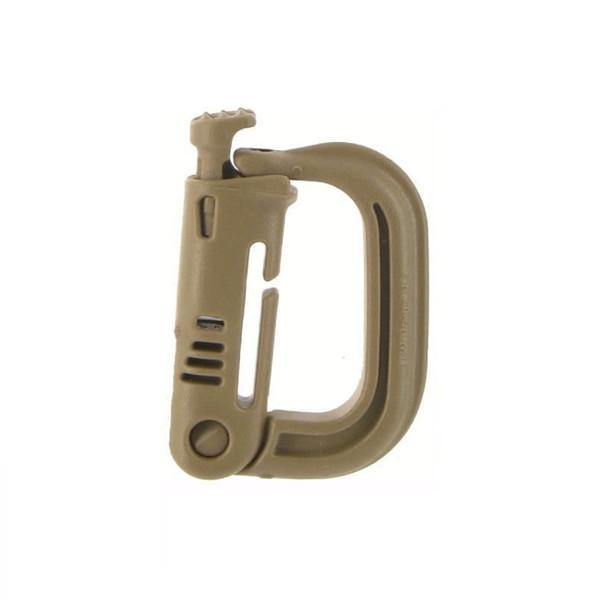 1 Piece MOLLE ITW Nexus GrimLoc D-Ring Locking Clips 4 Colors for Optional - MRSLM