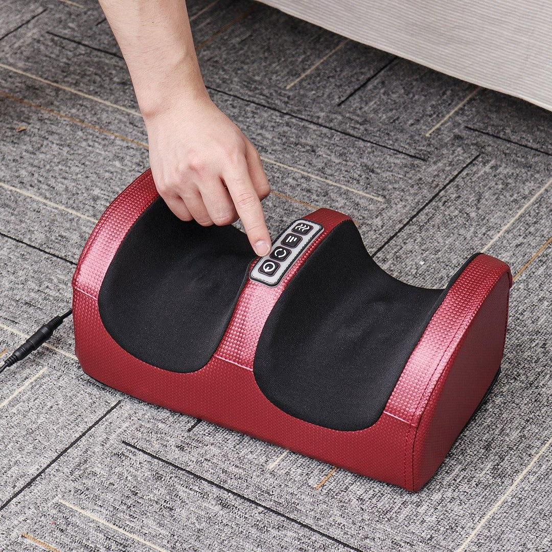 Shiatsu Kneading Foot & Leg Electric Massager 3 Levels Adjustment With Warm Hot-compress - MRSLM