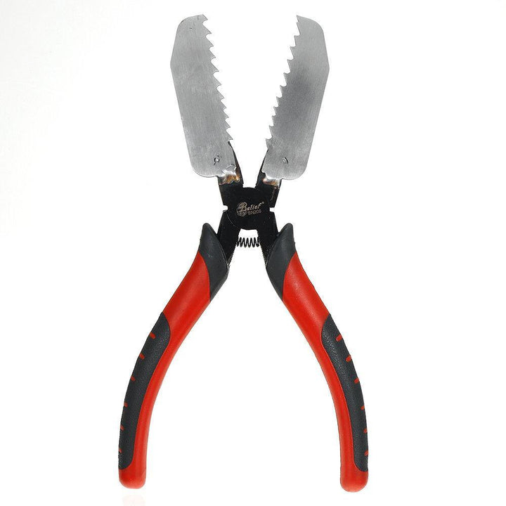 Large Serrated Pliers Black And Red Coloured Pliers - MRSLM