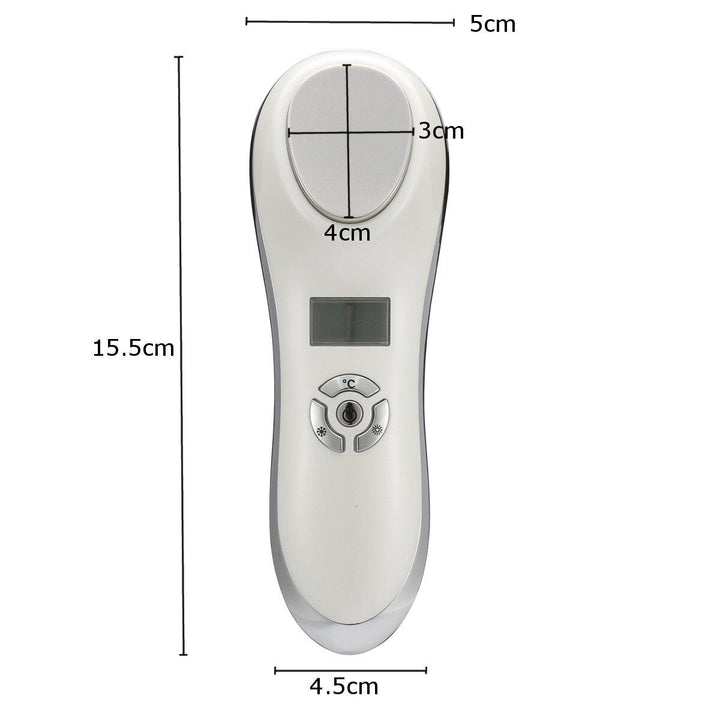 Ultrasonic Hot Cold Hammer Skin Tighten Device Face Lifting Beauty Massager Spa Beauty Machine - MRSLM