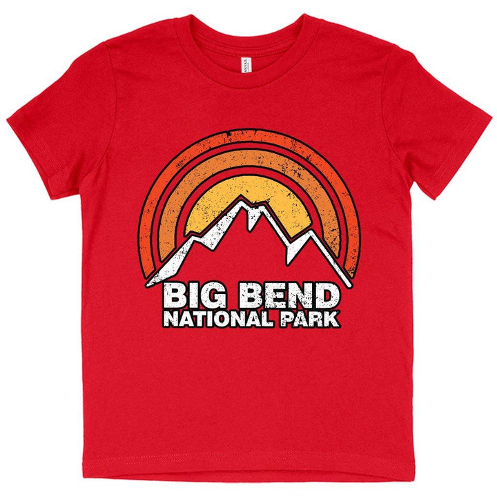 Kids' Big Bend T-Shirt - Mountain T-Shirt - MRSLM