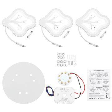 360LED 4000LM Post-Modern Ceiling Lamp Bedroom LED Chandeliers+Remote Control - MRSLM