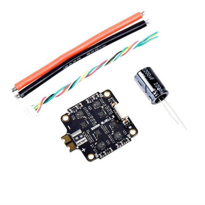 JHEMCU 55A Blheli_S 2-6S Dshot600 4 In 1 Brushless ESC 30.5x30.5mm for FPV Racing RC Drone - MRSLM