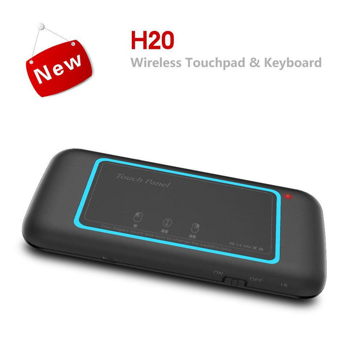 H20 Touch Keyboard Double-sided Mini Wireless Keyboard (Black USB) - MRSLM