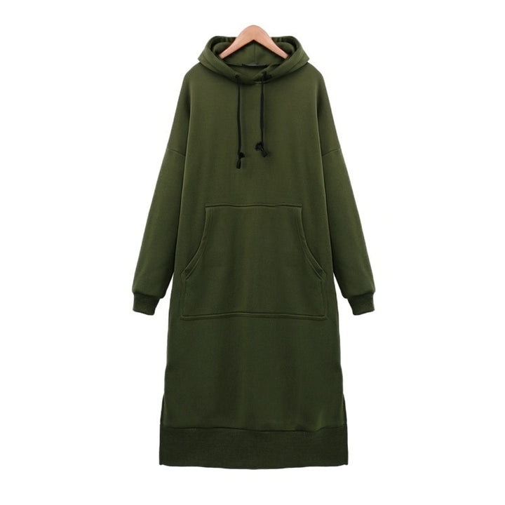 Women's Loose Long Hoodie