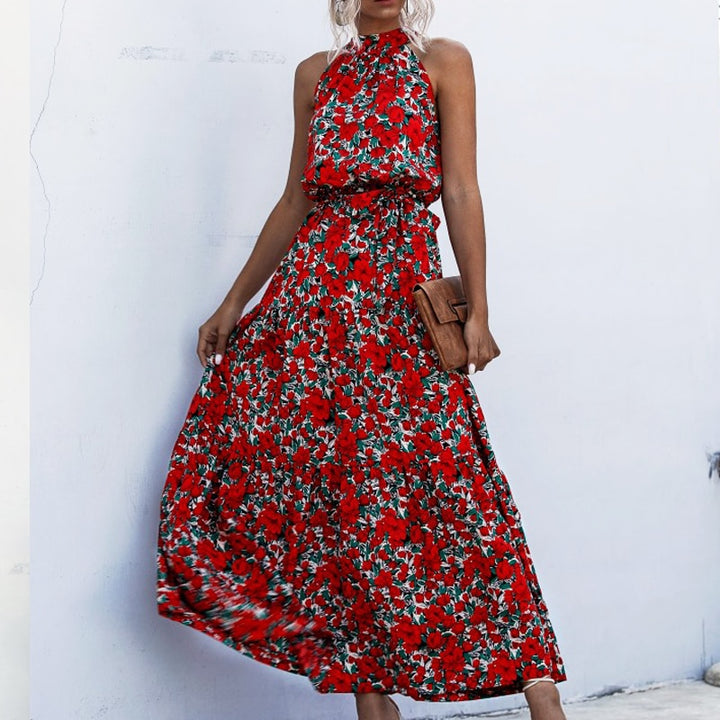 Floral Printed Long Dress