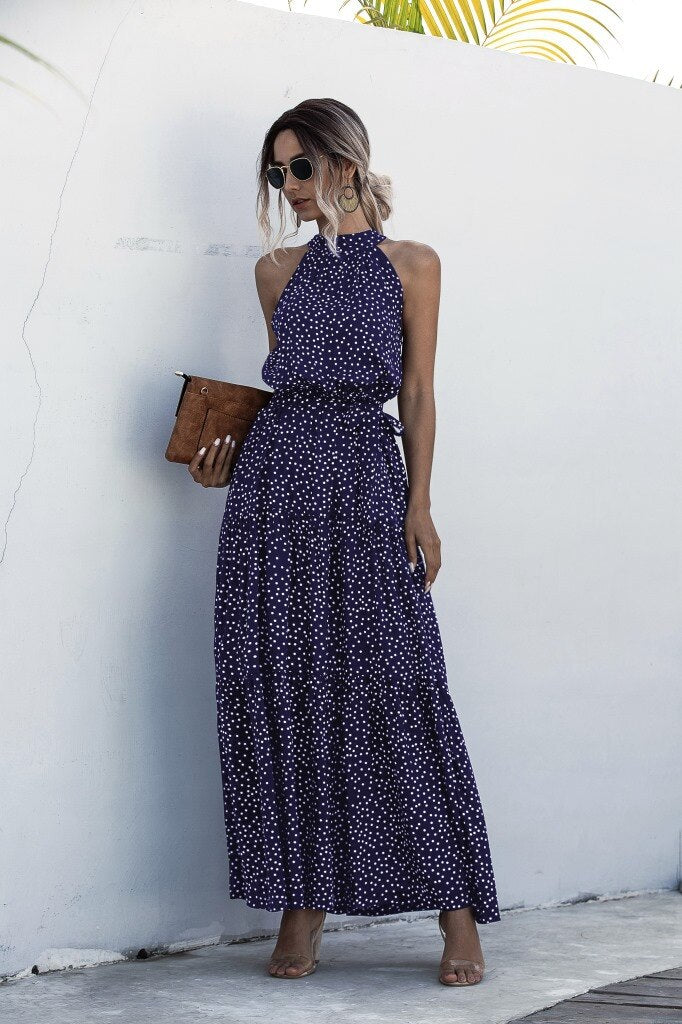 Floral Printed Long Dress