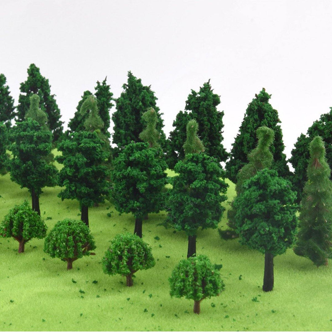 40PCS Tree Model DIY Building Sand Table Landscape Modelling Material - MRSLM