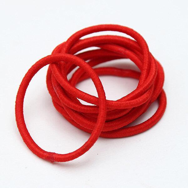 10Pcs Girls Women Candy Color Elastic Hair Bands Rope Ties - MRSLM