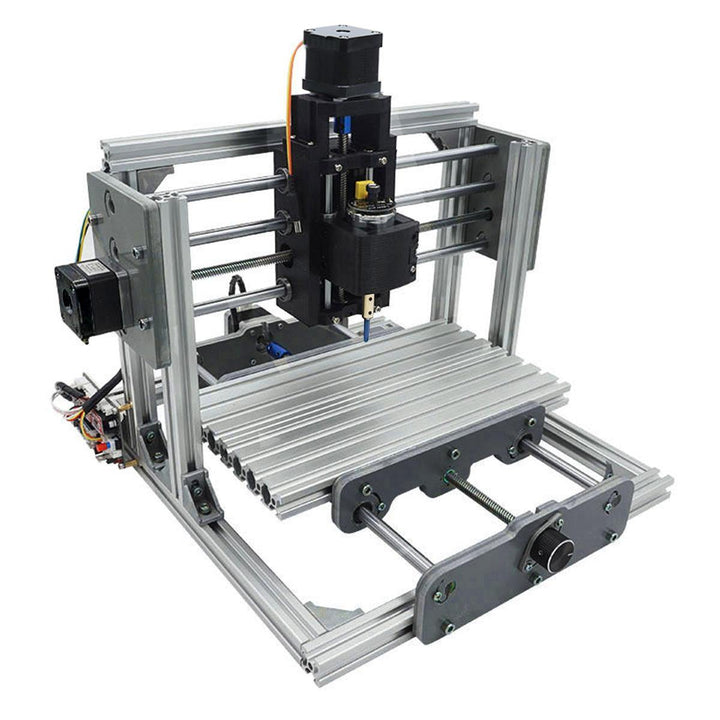 2417 3 Axis Mini DIY CNC Router Wood Craving Engraving Cutting Milling Desktop Engraver Machine 240x170x65mm - MRSLM