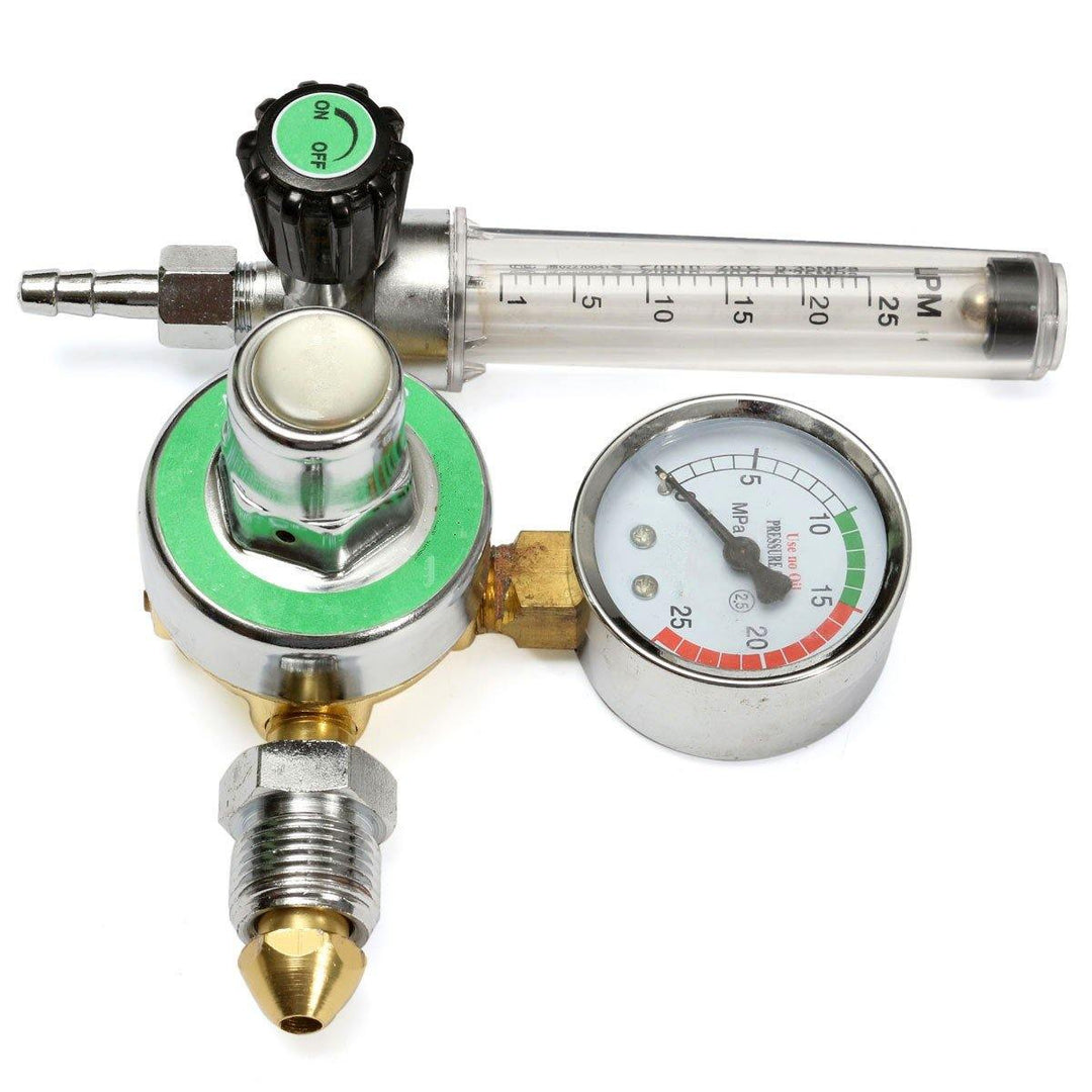 Argon CO2 Gas Mig Tig Flow Meter Welding Weld Regulator Gauge Welder GGA580 Fits - MRSLM