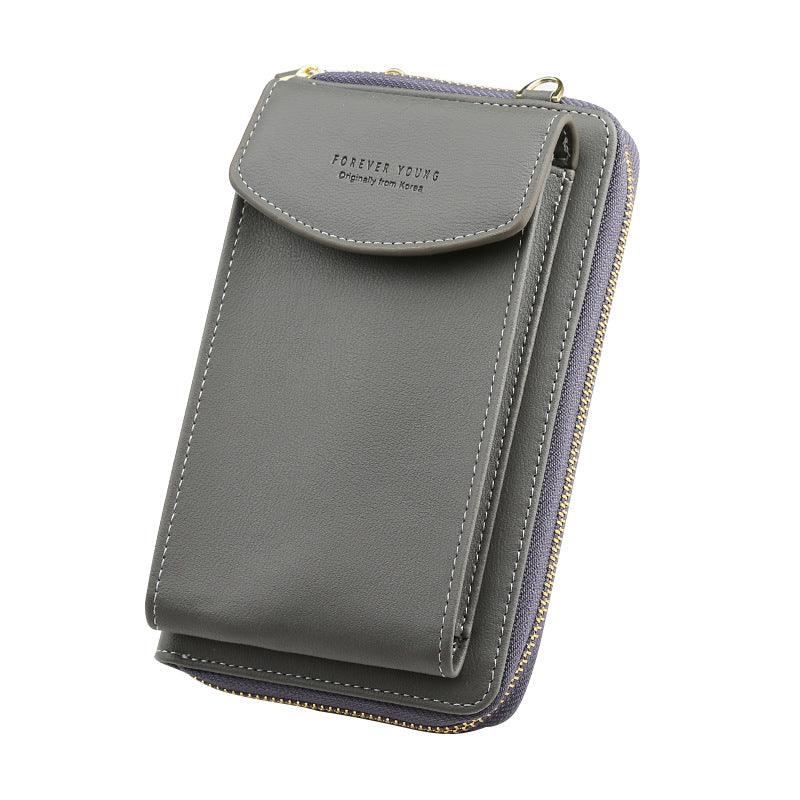 Mobile Phone Bag Zipper Women Diagonal Bag - MRSLM