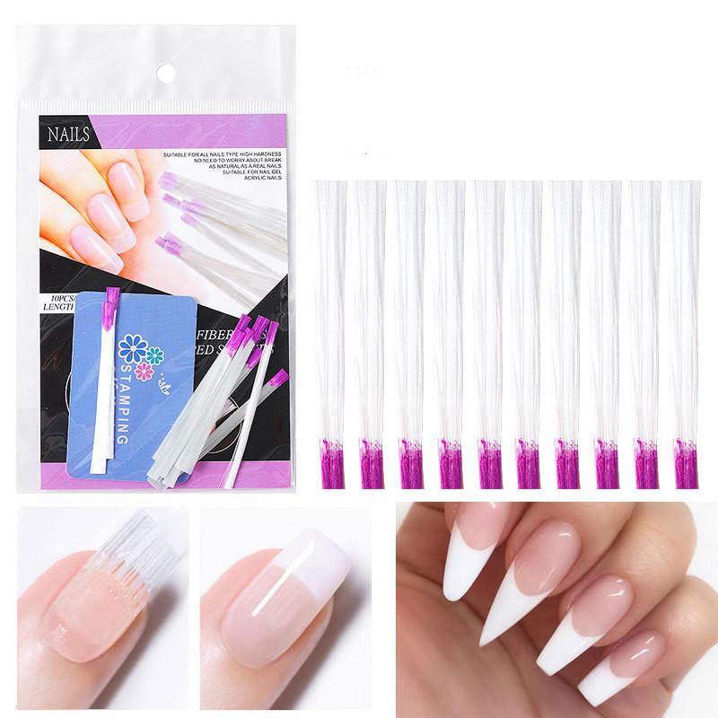 Nail Extension Fibre Paper-free Tray Rapid Extension Fiberglass Manicure Tools - MRSLM