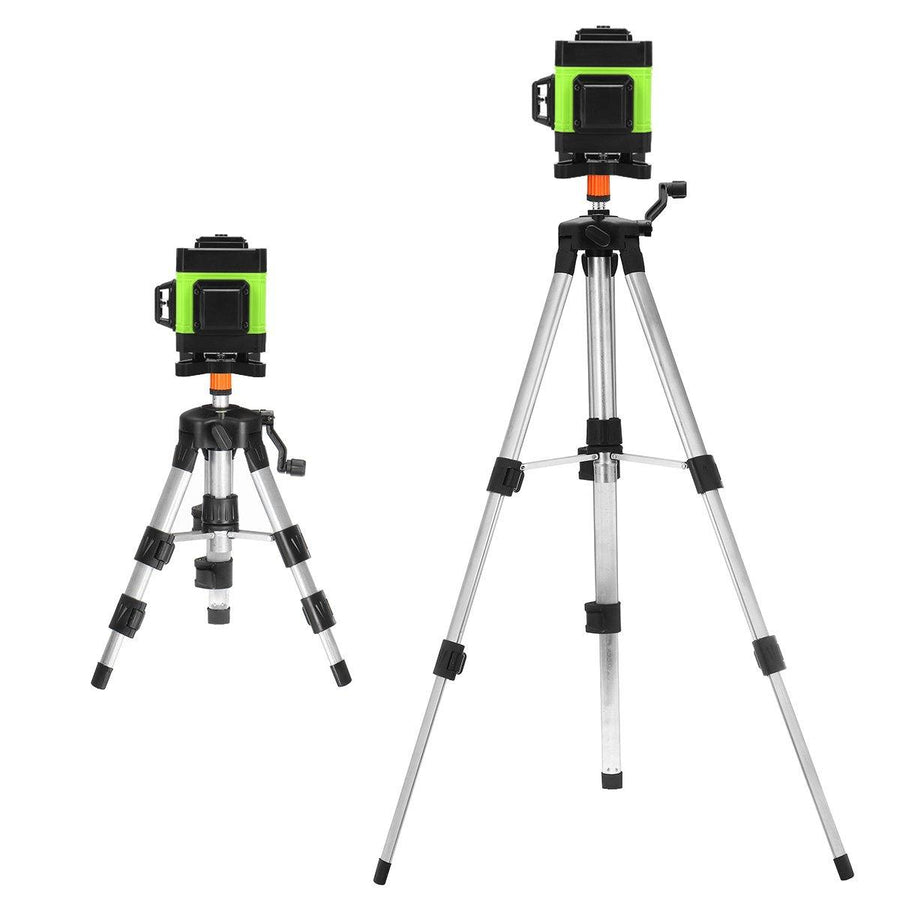 12/16 Line Green Light Laser Level Digital Self Leveling 360° Rotary Measure Tool - MRSLM