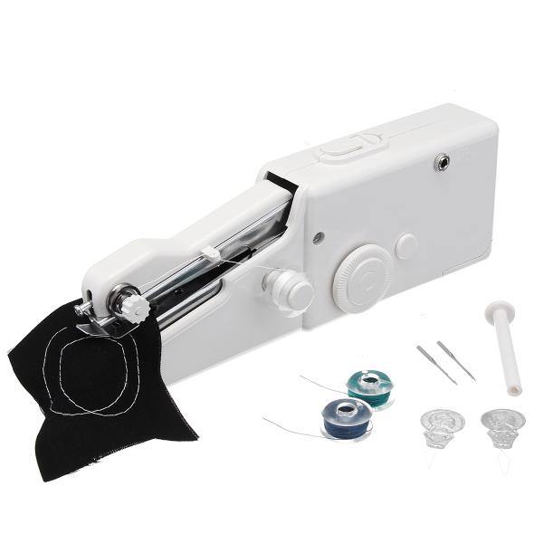Drillpro DC 6V Portable Electric Hand held Sewing Machine Quick Handy Cordless Seal Ring Machines - MRSLM