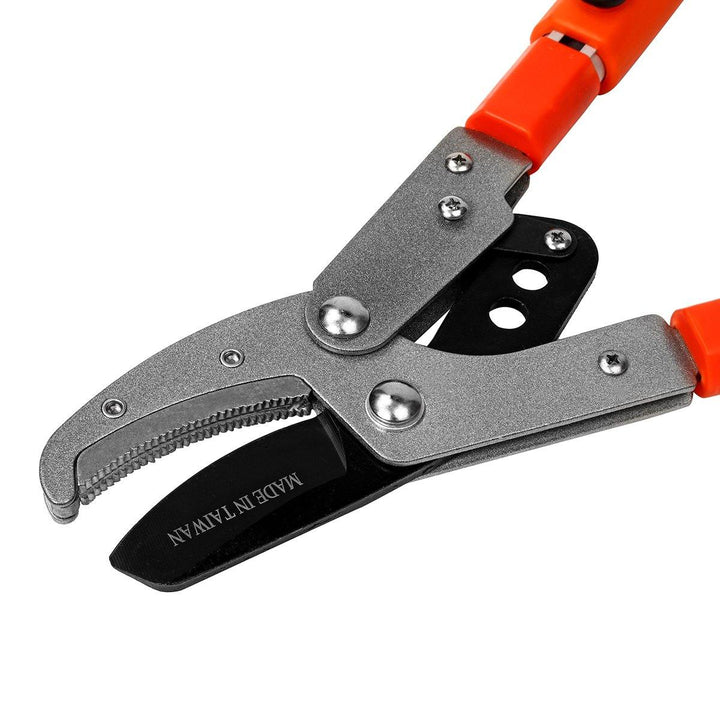 Steel No-telescopic/Telescopic Lopper Cutter Extending Ratchet Branch Shear Pruner Tool - MRSLM