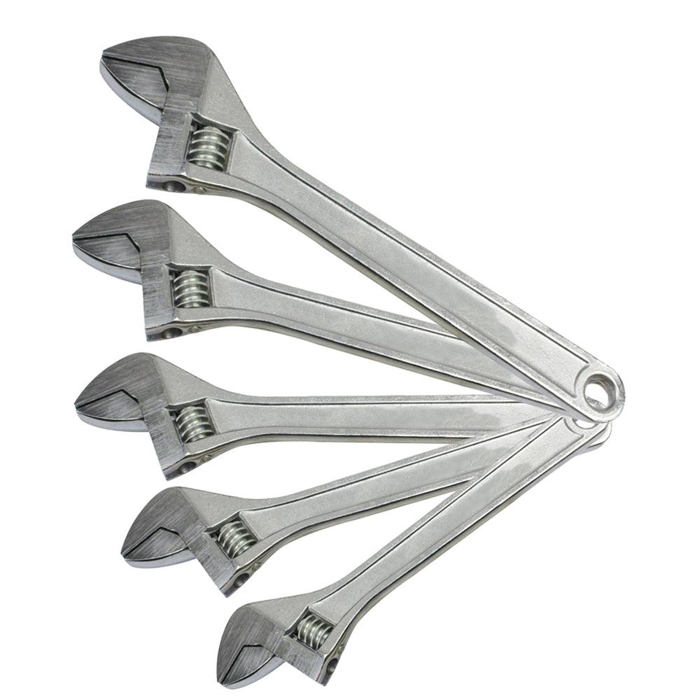 4inch/6inch/8inch/10inch/12inch Adjustable Wrench Monkey Wrench Steel Spanner Car Spanner Tool Hand - MRSLM