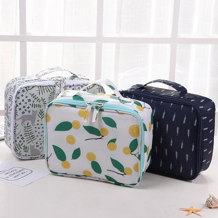 Fresh Style Portable Cosmetic Bag Travel Waterproof Wash Bag - MRSLM