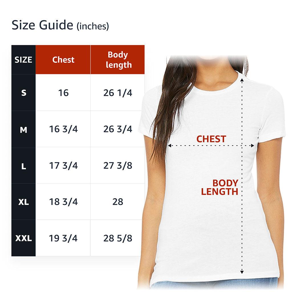 Cat Love Slim Fit T-Shirt - Couple Style Women's T-Shirt - Printed Slim Fit Tee - MRSLM