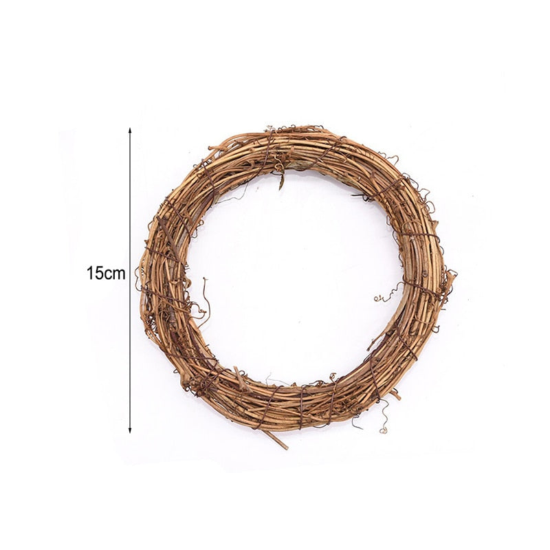 Natural Rattan Wreath for Wedding Decor