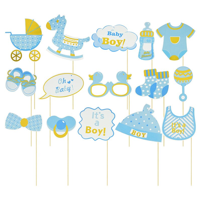 Gender Reveal Party Tableware Set & Decorations