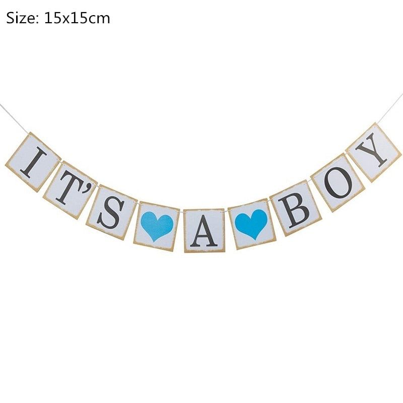 Gender Reveal Party Tableware Set & Decorations