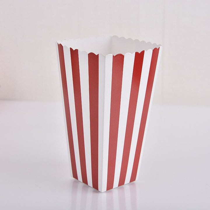 Colorful Paper Popcorn Boxes