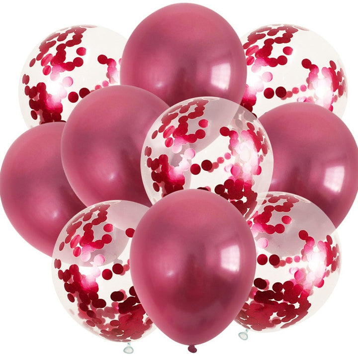 Metallic Balloons for Party 10 Pcs Set