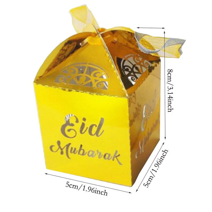 Happy Eid Mubarak Gift Box 10-100 Pcs Set