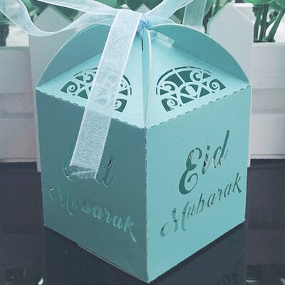 Happy Eid Mubarak Gift Box 10-100 Pcs Set