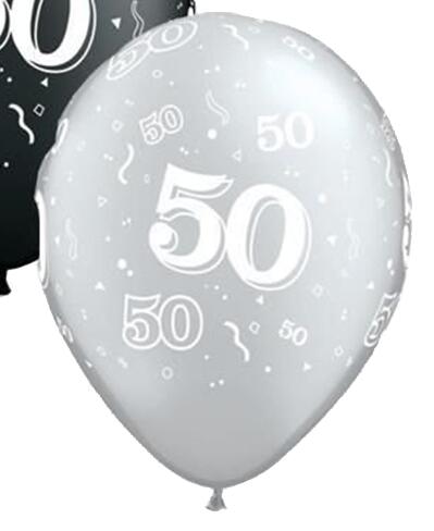 Latex Balloons for 50th Birthday Party