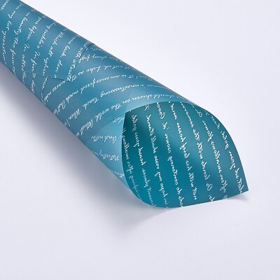 Letter Printed Wrapping Paper Set 20 Pcs