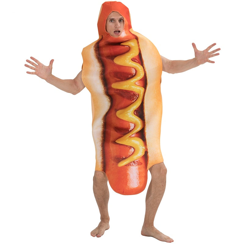 Men's Hot Dog Costume for Party
