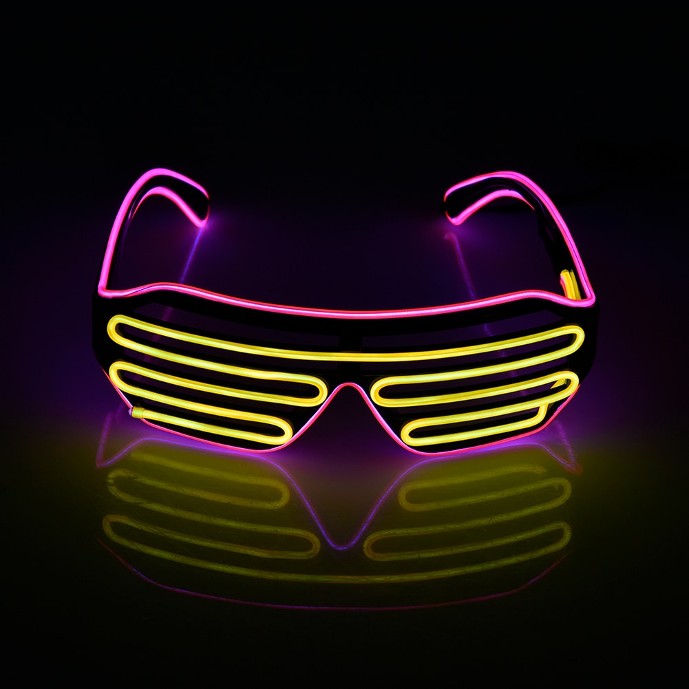 Modern Luminous Colorful DJ Glasses