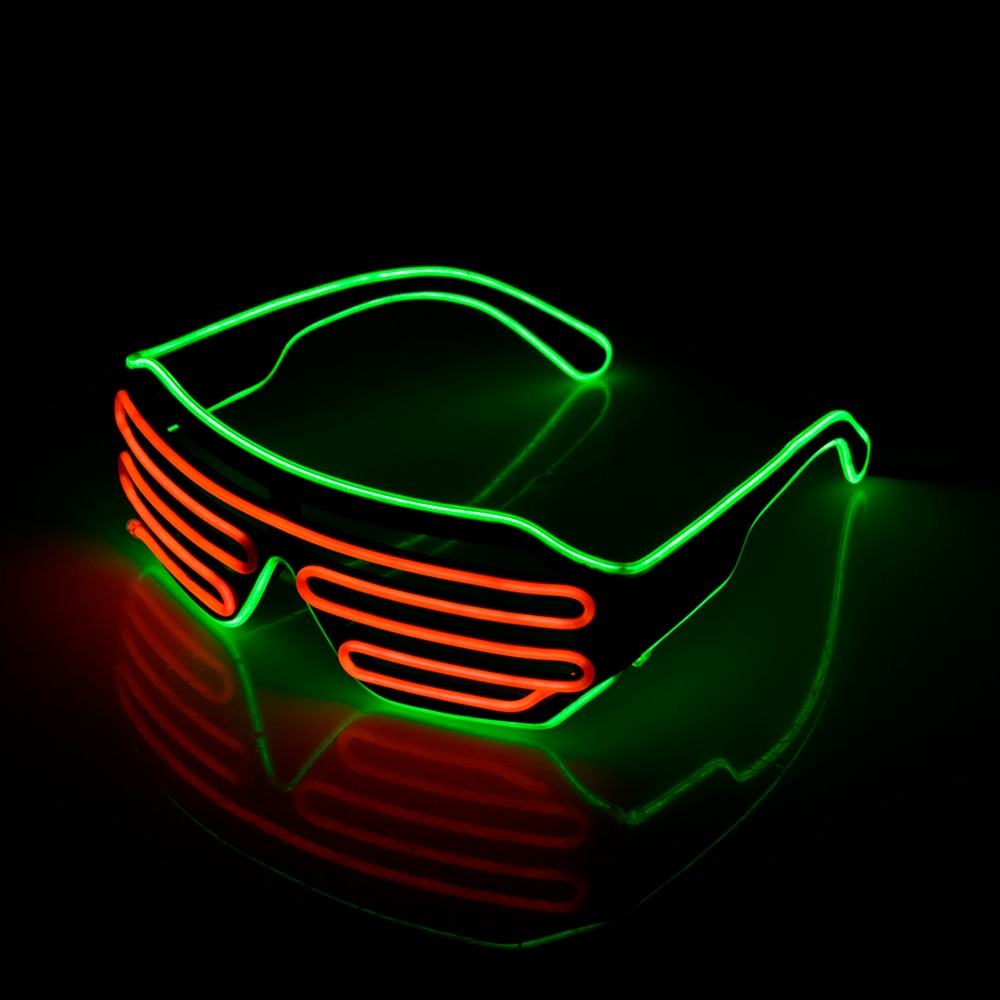 Modern Luminous Colorful DJ Glasses