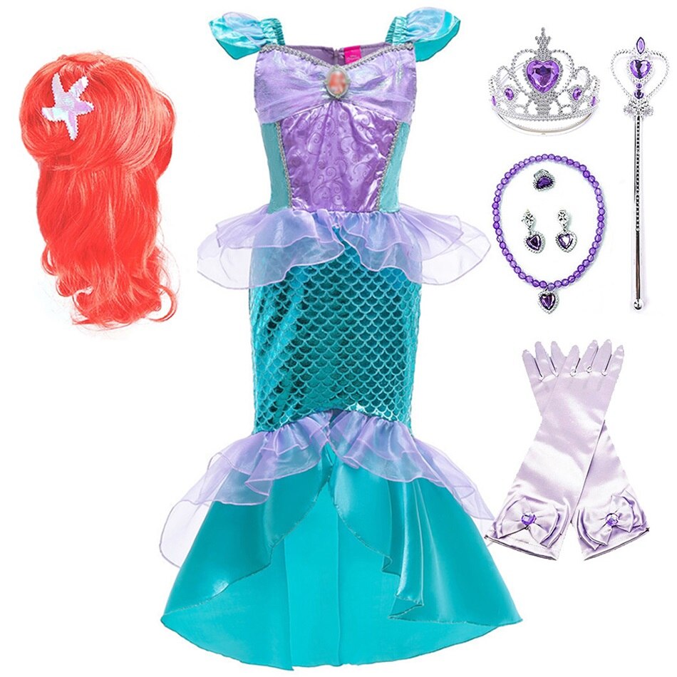 Little Girl Mermaid Costume