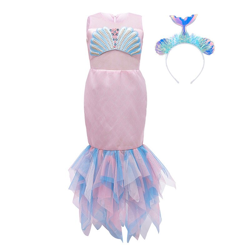 Girls Princess Mermaid Costume