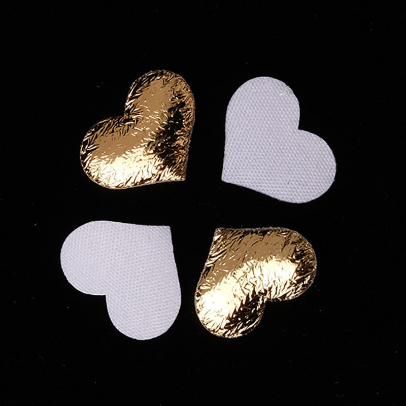 Heart Petals Satin Confetti 100 pcs Set