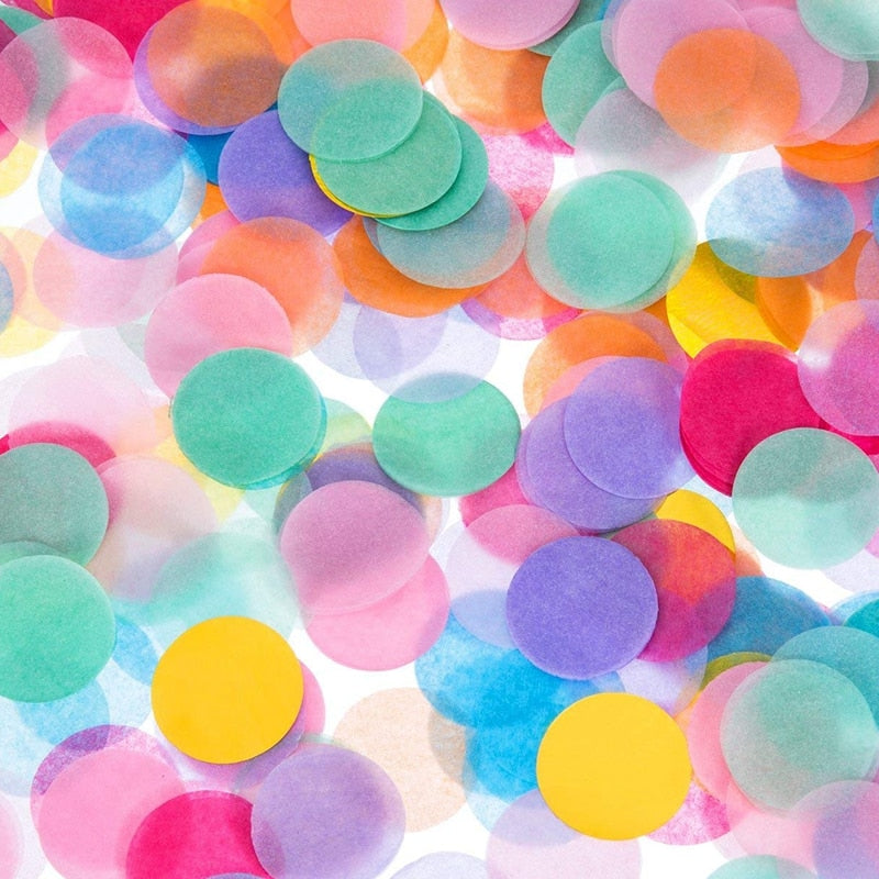 Round Shaped Confetti for Party