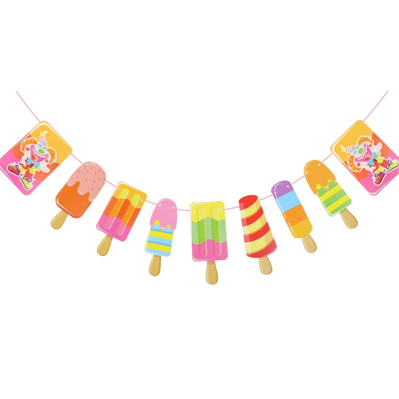 Ice Cream Designed Garland