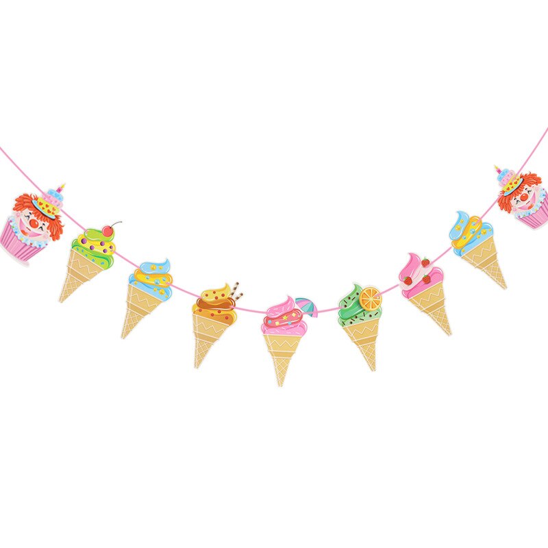 Ice Cream Designed Garland