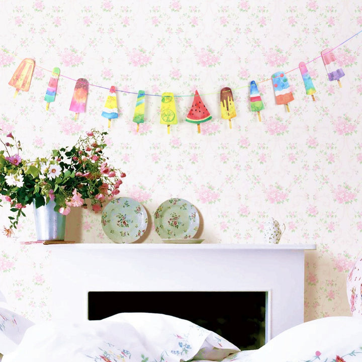 Colorful Ice Cream Shaped Garland