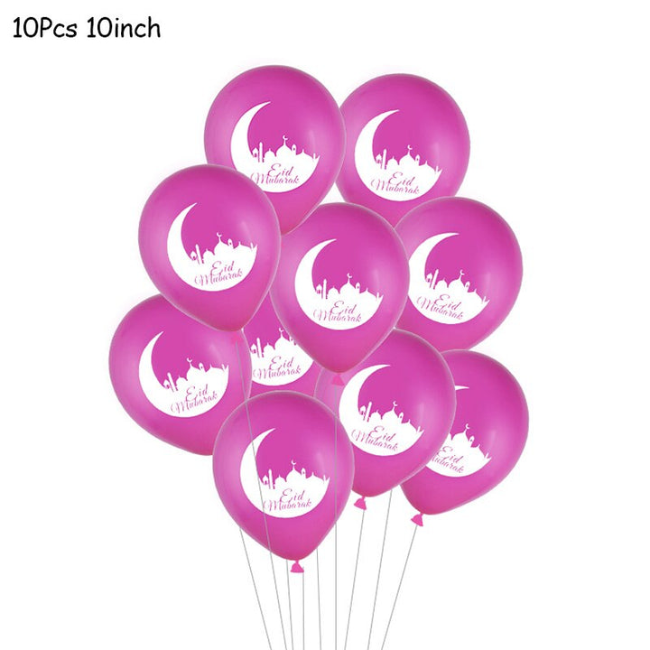 Eid Decorative Balloons Set