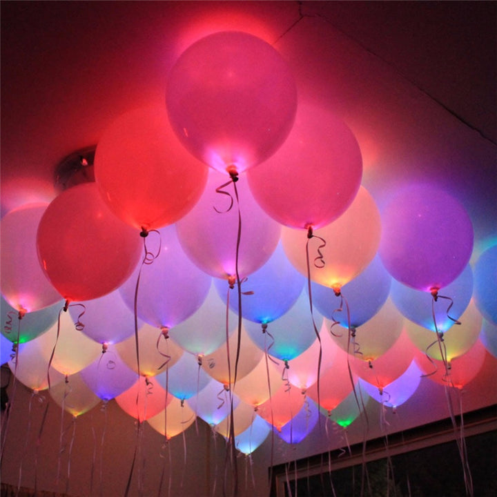 LED Bulbs 10 Pcs Set for Balloons