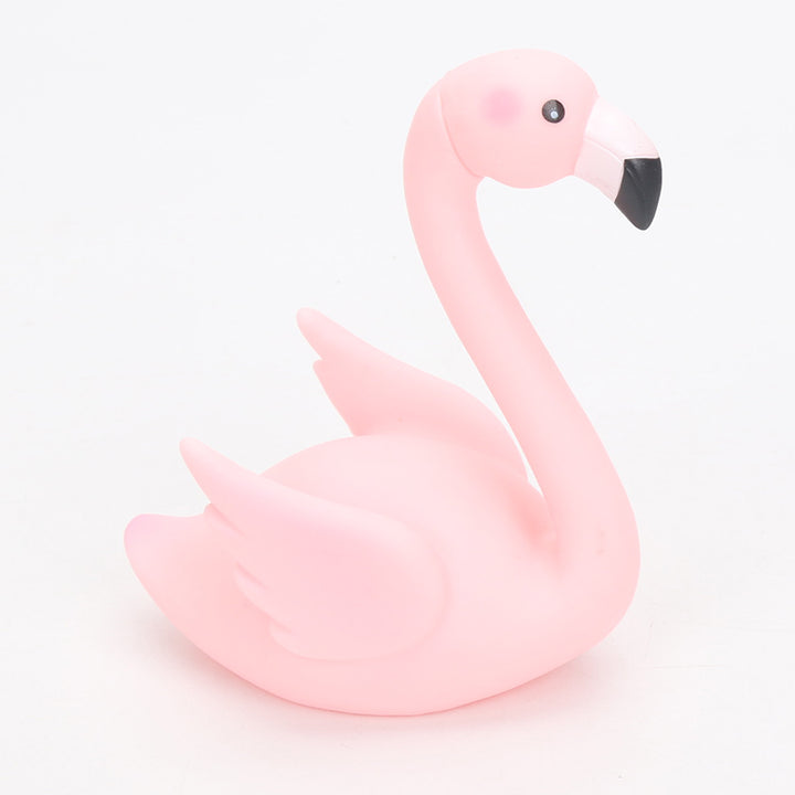 Romantic Pink Flamingo Cake Decor