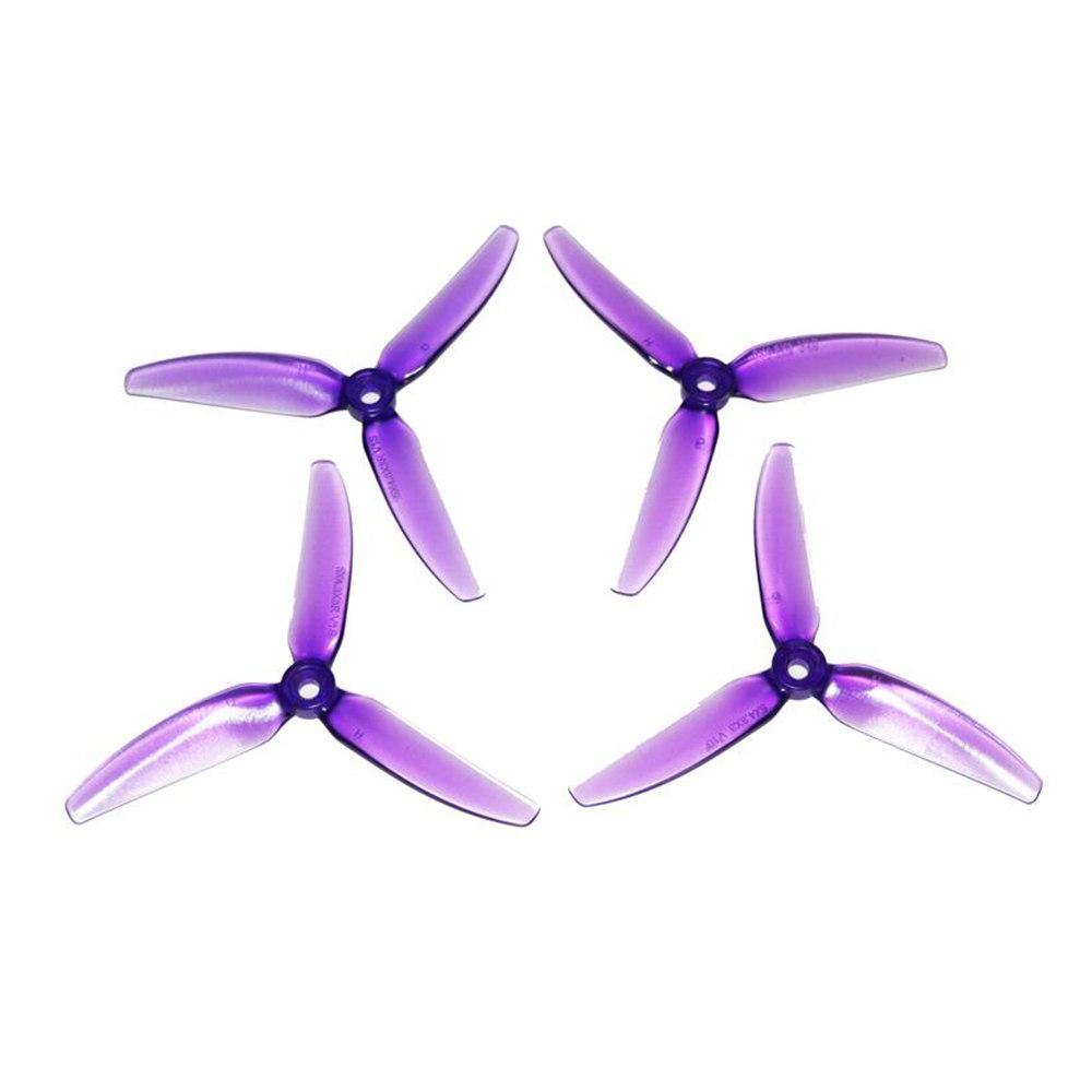 2 Pairs HQProp DP4X4.3X3V1S Durable 4043 4x4.3 4 Inch 3-Blade Propeller for RC Drone FPV Racing - MRSLM