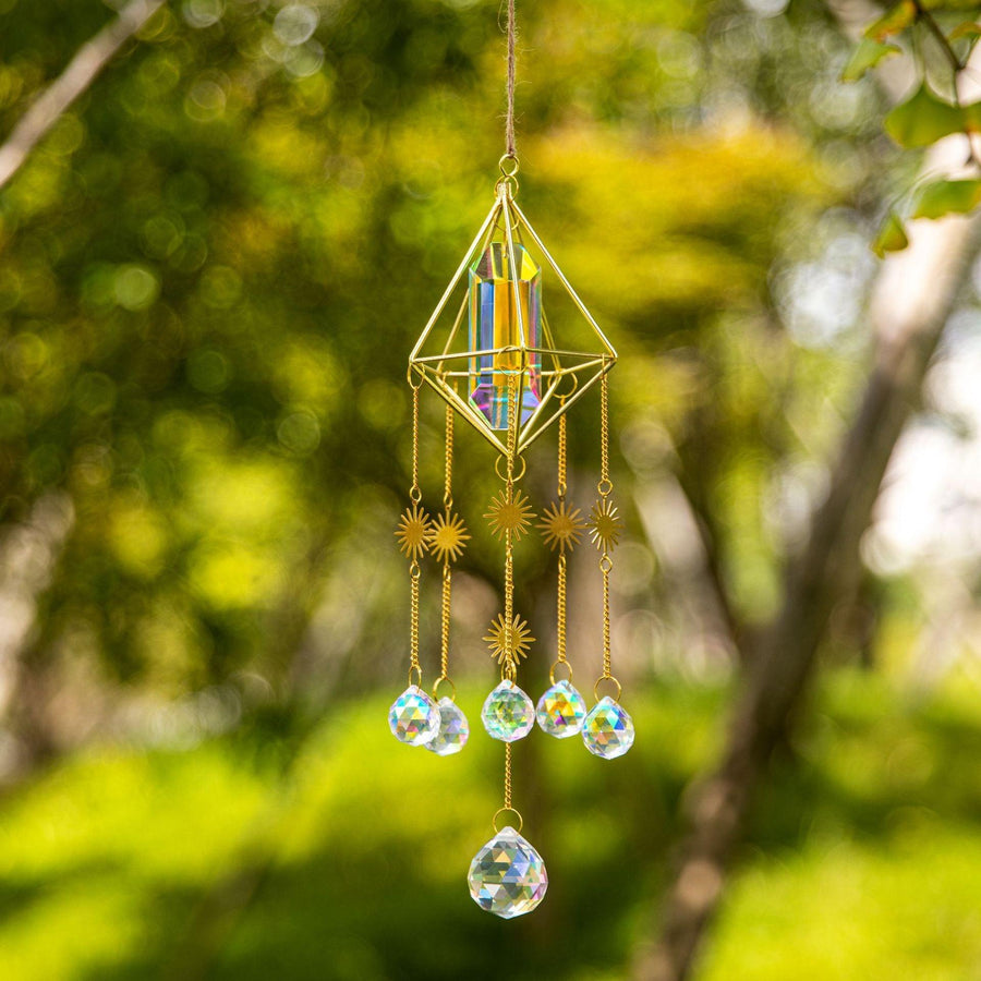 Crystal Sun Catcher Crystal Pendant Lighting Pendant Garden Decoration - MRSLM