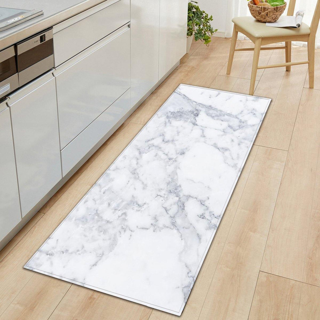 Non-Slip Kitchen Floor Mat Washable Machine Rug Hallway Absorption Doormat Entrance Balcony Hotel Carpet - MRSLM